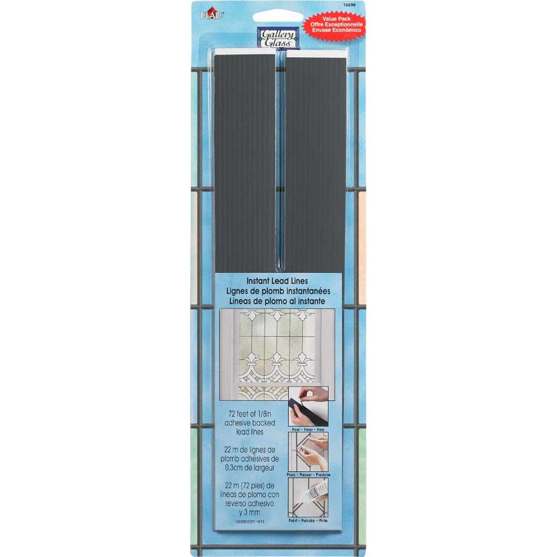 Plaid Gallery Glass Instant Lead Roll 72 FEET