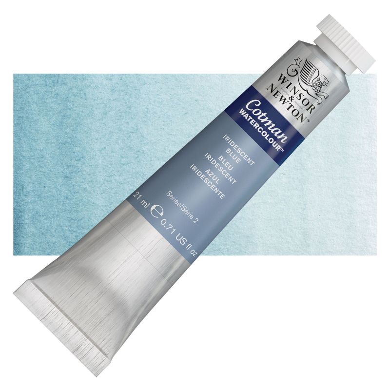 Winsor & Newton Cotman Watercolour Paints 21ml IRIDESCENT BLUE