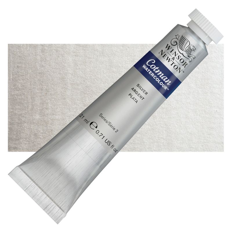 Winsor & Newton Cotman Watercolour Paints 21ml SILVER