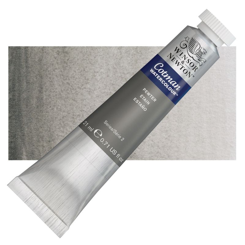 Winsor & Newton Cotman Watercolour Paints 21ml PEWTER