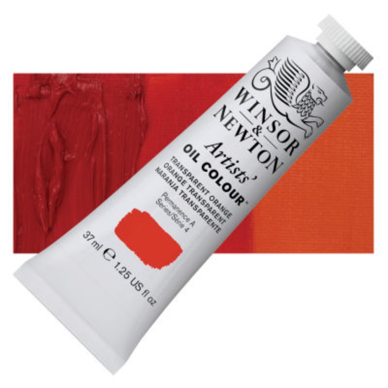 Winsor & Newton Artists Oil Colour Paint 37ml -   TRANS ORANGE S4