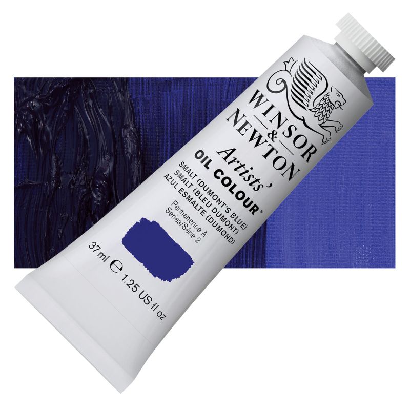 Winsor & Newton Artists Oil Colour Paint 37ml -   SMALT (DUMONTS BLUE) S2