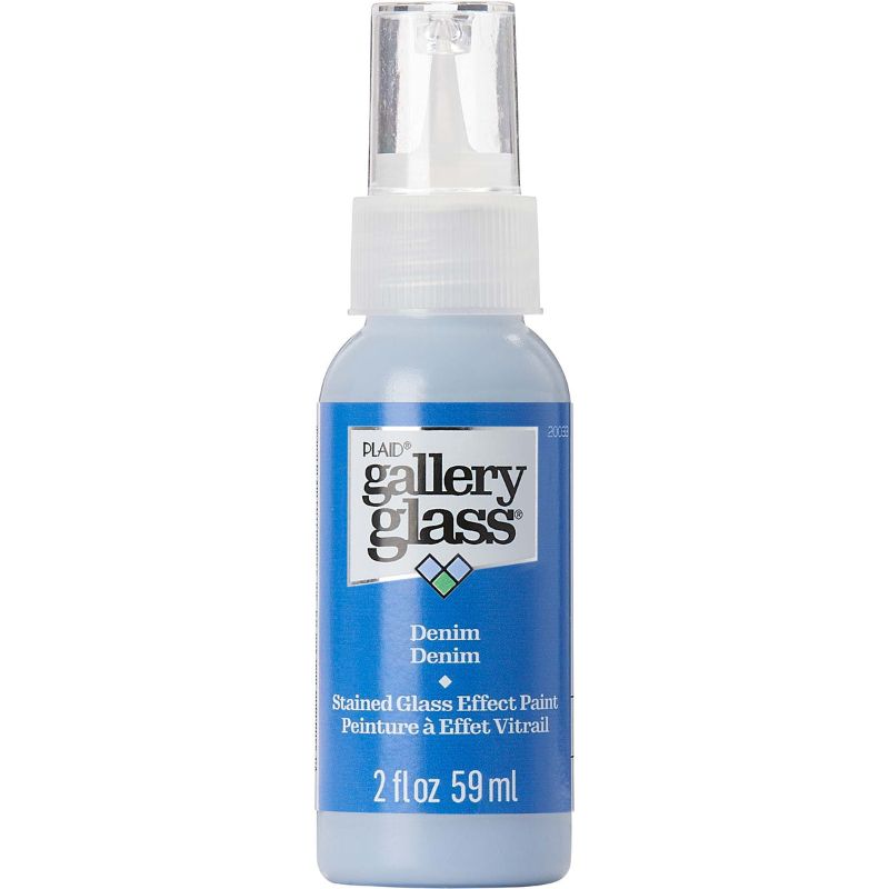 Plaid Gallery Stained Glass Paint 59ml DENIM T 20033