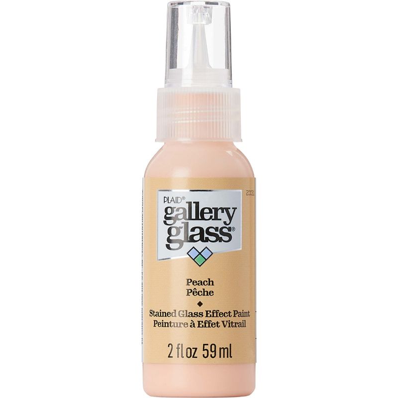 Plaid Gallery Stained Glass Paint 59ml PEACH T 20031