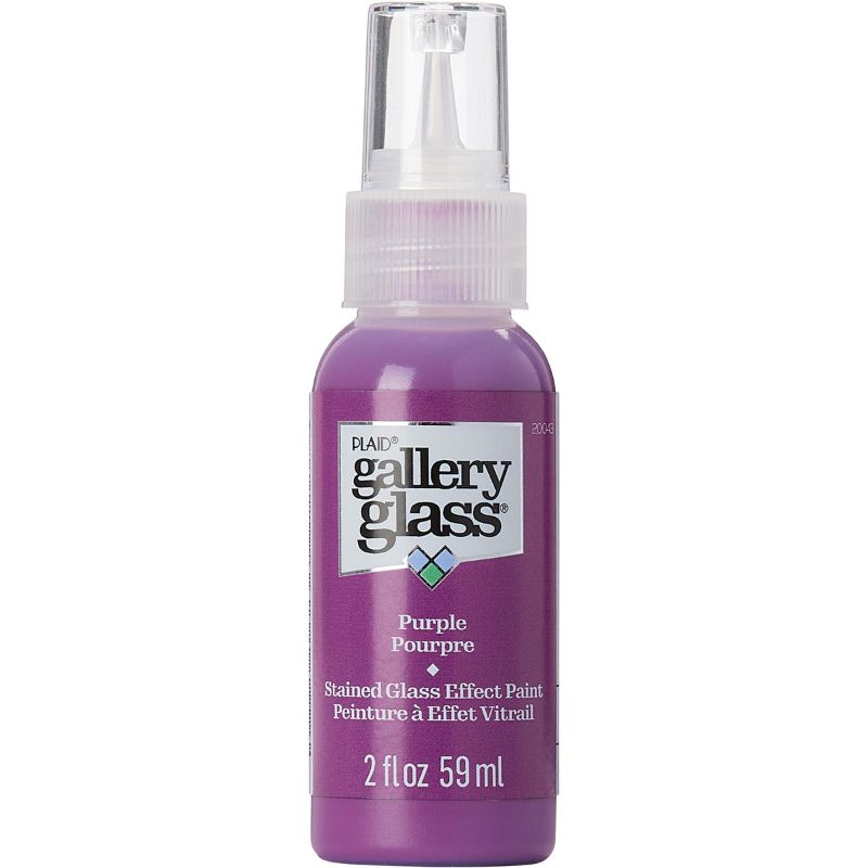 Plaid Gallery Stained Glass Paint 59ml PURPLE T 20043