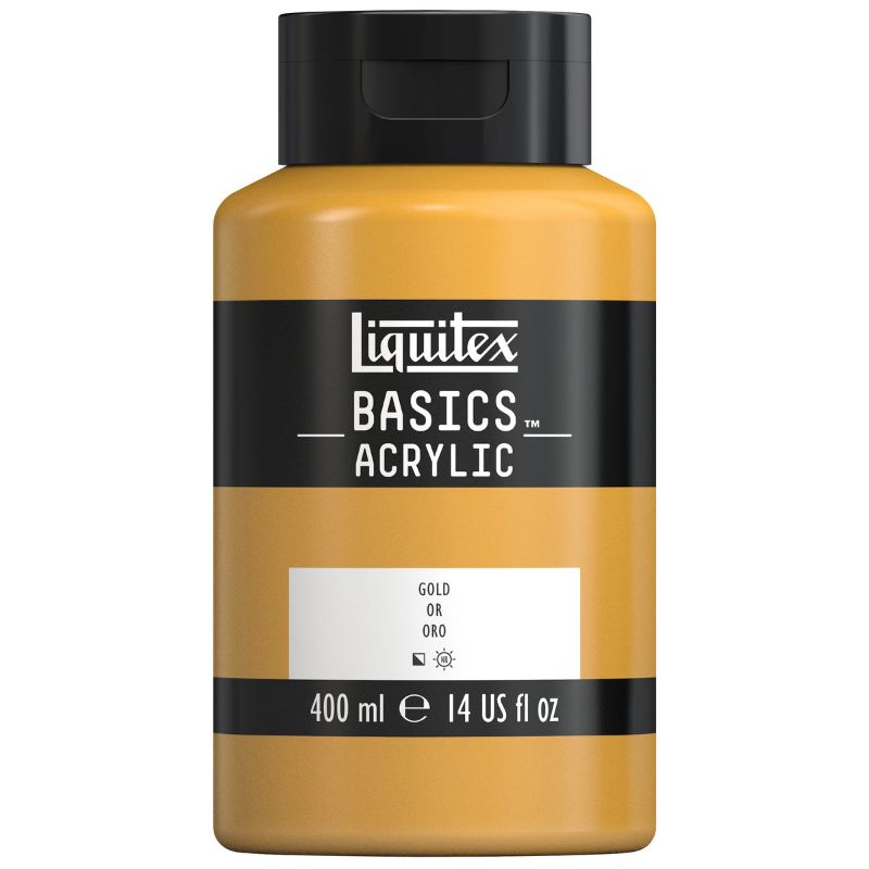 Liquitex Basics Acrylic Paint 400ml GOLD ROW
