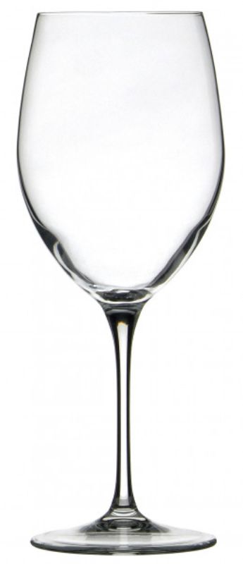 Set of 6 elegant 600ml Bormioli Rocco Shiraz glasses, crafted from lead-free crystal for enhanced wine tasting enjoyment.