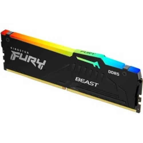 Kingston FURY Beast 16GB DDR5-5200MT/s CL40 DIMM Memory Kit for Gaming and Performance