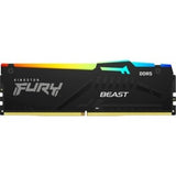 Kingston FURY Beast 16GB DDR5-5200MT/s CL40 DIMM Memory Kit for Gaming and Performance