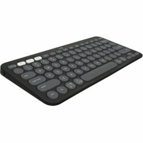 Logitech Pebble Keys 2 K380s Wireless Bluetooth Keyboard in Tonal Graphite - Multi-Device Compatible