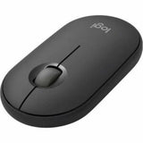 Logitech Pebble 2 Combo Wireless Keyboard and Mouse - Tonal Graphite - USB Bluetooth Connectivity