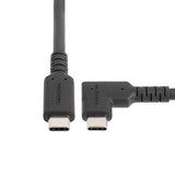 6ft Right Angle USB-C Cable - Rugged, USB 3.2 Gen 1, 100W PD, 4K 60Hz Data Transfer