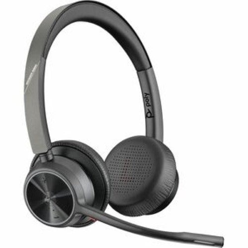 HP Poly Voyager 4320 UC Headset - Microsoft Teams Certified, Bluetooth Wireless, Noise Cancelling, USB-A