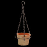 Pot Hanging - Aged Terracotta Small (12 x 8cm)