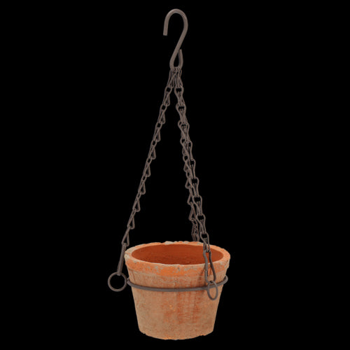 Pot Hanging - Aged Terracotta Small (12 x 8cm)