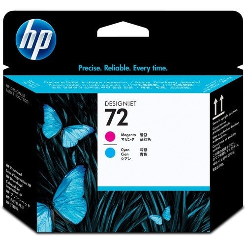 HP 72 Magenta/Cyan Printhead for DesignJet T610, T620, T770, T790 - Original Inkjet