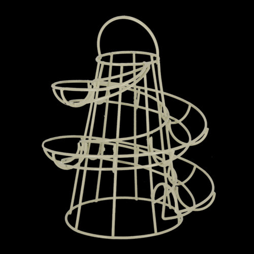 Egg Holder - Metal Spiral (18 x 18 x 22cm)