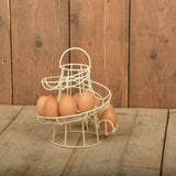 Egg Holder - Metal Spiral (18 x 18 x 22cm)