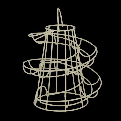 Egg Holder - Metal Spiral (18 x 18 x 22cm)