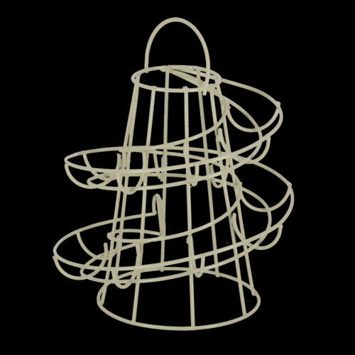 Egg Holder - Metal Spiral (18 x 18 x 22cm)
