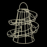 Egg Holder - Metal Spiral (18 x 18 x 22cm)