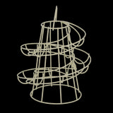 Egg Holder - Metal Spiral (18 x 18 x 22cm)