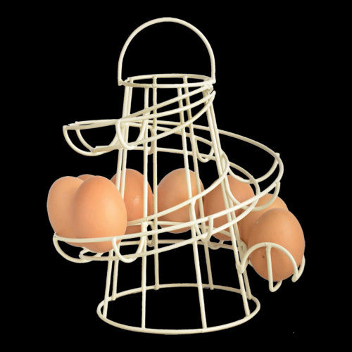 Egg Holder - Metal Spiral (18 x 18 x 22cm)