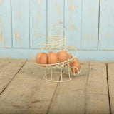 Egg Holder - Metal Spiral (18 x 18 x 22cm)