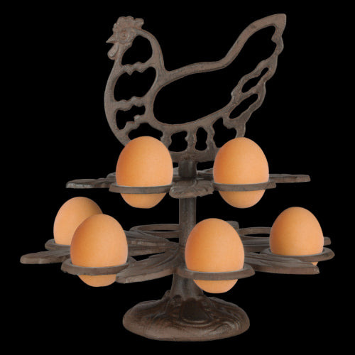 Egg Holder - Cast Iron (25 x 25 x 26cm)