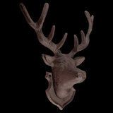 Wall Decoration - Cast Iron Deer (22 x 10 x 26cm)