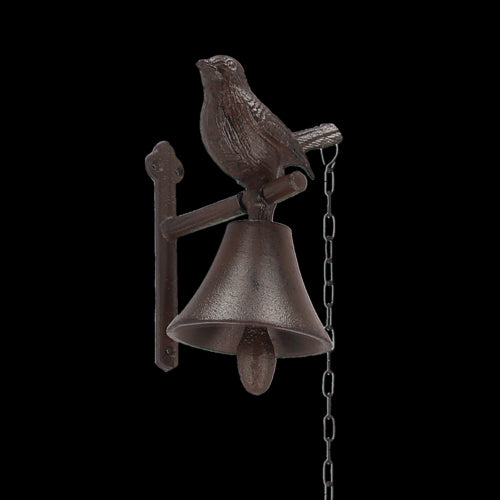 Doorbell - Cast Iron Bird Chain