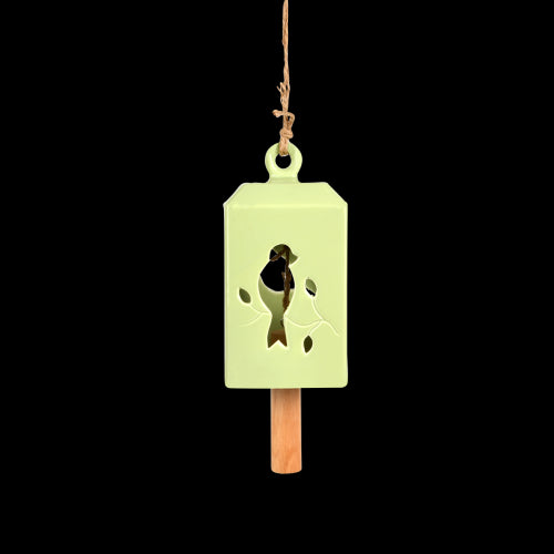 Wind Chime - 50/S Green 11 x 11 x 24cm (Set of 3 Assorted)