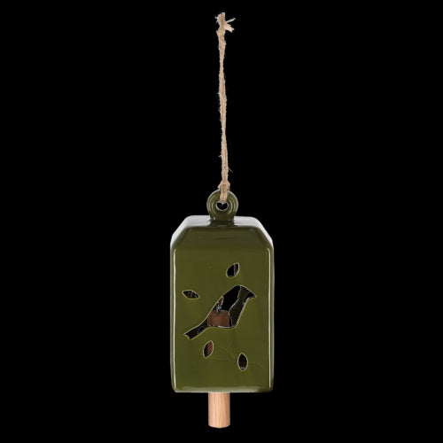 Wind Chime - 50/S Green 11 x 11 x 24cm (Set of 3 Assorted)