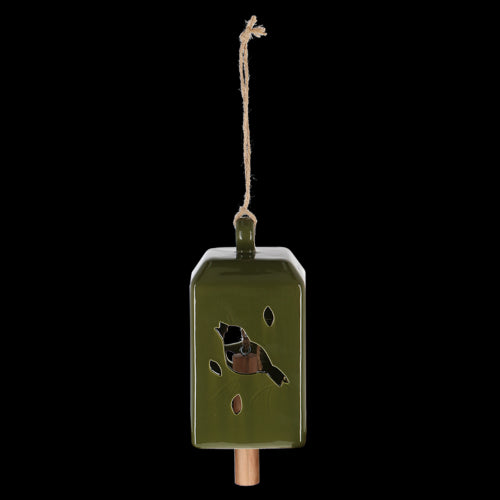 Wind Chime - 50/S Green 11 x 11 x 24cm (Set of 3 Assorted)