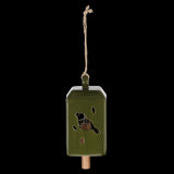Wind Chime - 50/S Green 11 x 11 x 24cm (Set of 3 Assorted)