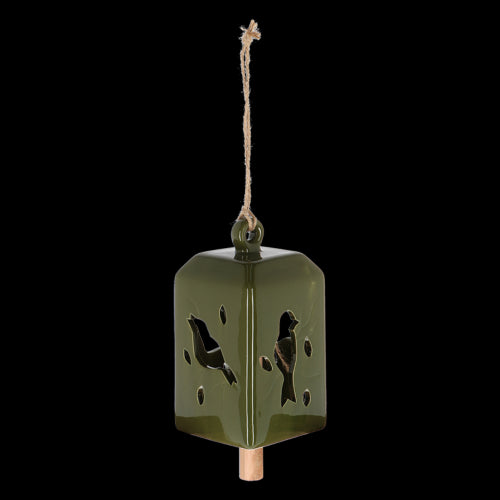 Wind Chime - 50/S Green 11 x 11 x 24cm (Set of 3 Assorted)