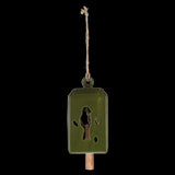 Wind Chime - 50/S Green 11 x 11 x 24cm (Set of 3 Assorted)