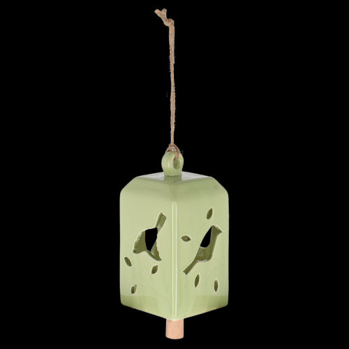 Wind Chime - 50/S Green 11 x 11 x 24cm (Set of 3 Assorted)