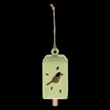 Wind Chime - 50/S Green 11 x 11 x 24cm (Set of 3 Assorted)