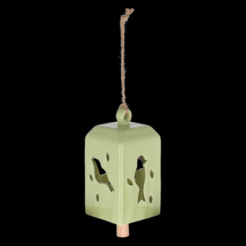 Wind Chime - 50/S Green 11 x 11 x 24cm (Set of 3 Assorted)