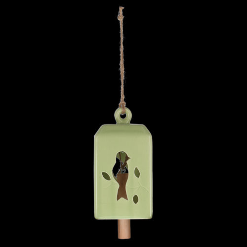 Wind Chime - 50/S Green 11 x 11 x 24cm (Set of 3 Assorted)
