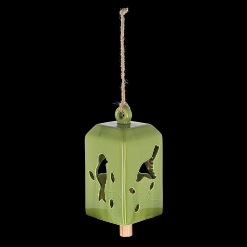 Wind Chime - 50/S Green 11 x 11 x 24cm (Set of 3 Assorted)