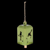 Wind Chime - 50/S Green 11 x 11 x 24cm (Set of 3 Assorted)