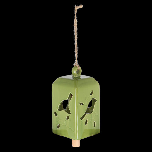 Wind Chime - 50/S Green 11 x 11 x 24cm (Set of 3 Assorted)