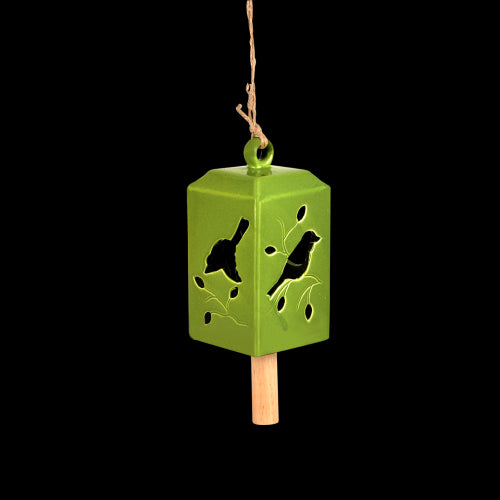 Wind Chime - 50/S Green 11 x 11 x 24cm (Set of 3 Assorted)