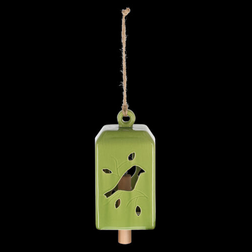 Wind Chime - 50/S Green 11 x 11 x 24cm (Set of 3 Assorted)