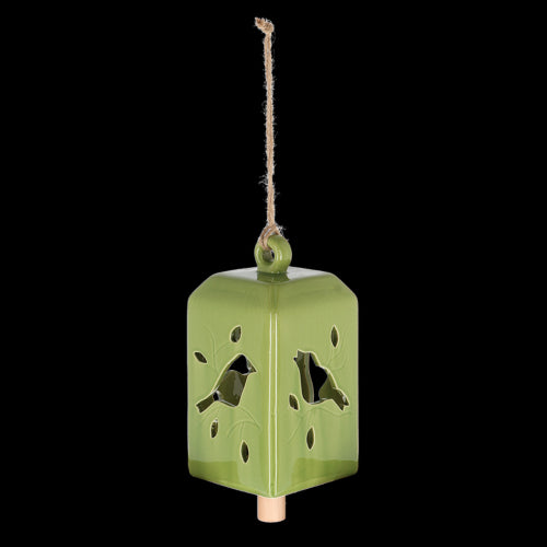 Wind Chime - 50/S Green 11 x 11 x 24cm (Set of 3 Assorted)