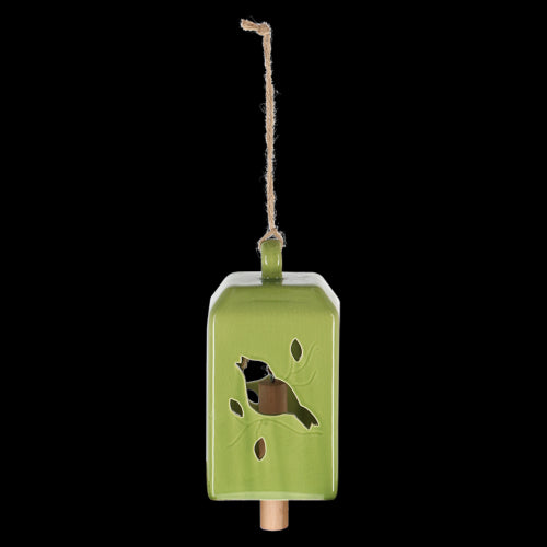Wind Chime - 50/S Green 11 x 11 x 24cm (Set of 3 Assorted)