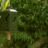 Wind Chime - 50/S Green 11 x 11 x 24cm (Set of 3 Assorted)
