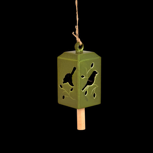 Wind Chime - 50/S Green 11 x 11 x 24cm (Set of 3 Assorted)
